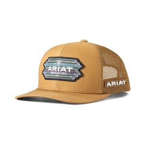 NEW ARIAT Men’s Multi Southwest Patch Gold Cap – Never Worn!